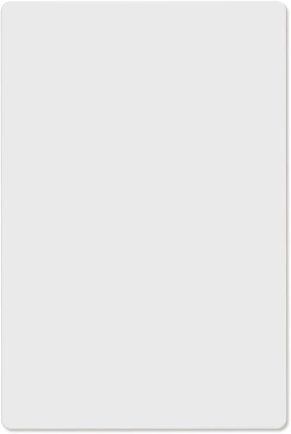 Cut N' Funnel Food Service Grade Heavy Gauge Flexible Plastic Cutting Board Mat, 1 Pack, 18" x 12", BPA Free