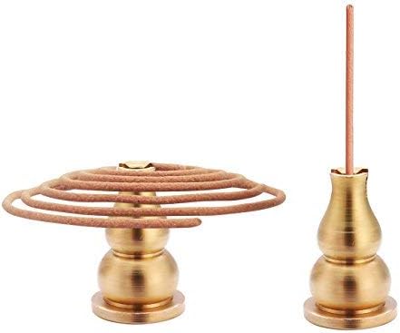 Miupoo Metal Incense Burner Holder, Cone, Coil & Stick Holders, 3 Styles