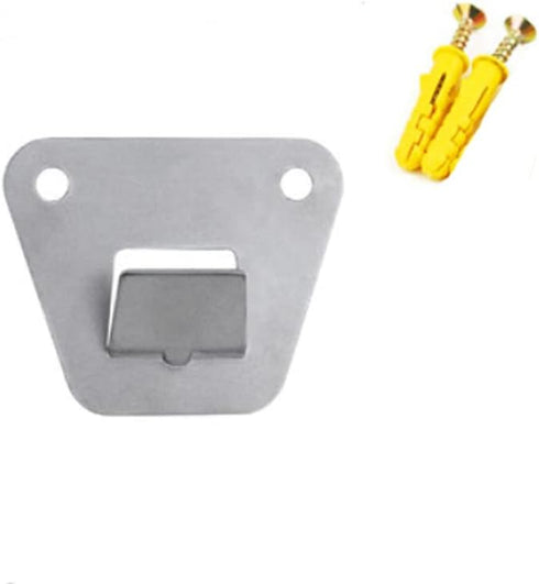 Wall Mounting Fan Bracket, Oscillating Supports Rack for Wall Fans, Hidden Holder Brackets, Support Hook Kit (1 Pack)