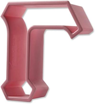 Greek Alphabet Letter Shaped Cookie Cutter, 3 Inches Long, Great Gift for Fundraising, Parties