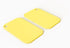 Zuutii Plastic Cutting Board, 16.5"x10.6" Large Chopping Board with Juice Grooves, Dishwasher-Safe (Yellow)