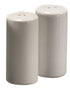 American Metalcraft Round Ceramic Salt & Pepper Shakers, Set of 2