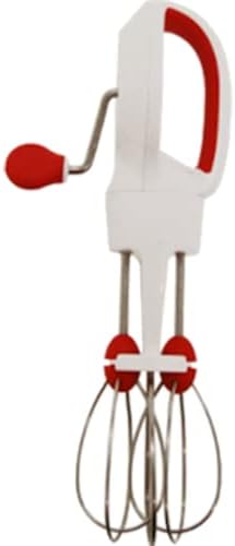Starfrit Super-Fast Egg Beater - White/Red