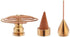 Miupoo Metal Incense Burner Holder, Cone, Coil & Stick Holders, 3 Styles