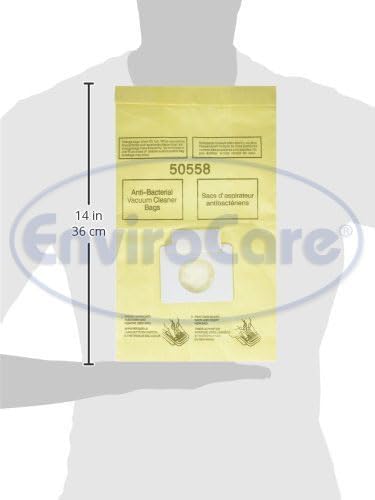 EnviroCare 18 Pack Replacement Vacuum Bags for Kenmore Canister Type C/Q 50555, 50558, 50557 & Panasonic Type C-5