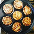 Non-Stick Mini Uttapam Pan, 7 Unique Mini Pancake Griddle, Pancake Maker, Tawa for Multi-Snacks (275mm)