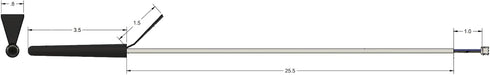 Frigidaire 241608501 Replacement Refrigerator Thermistor, 24 Month Warranty