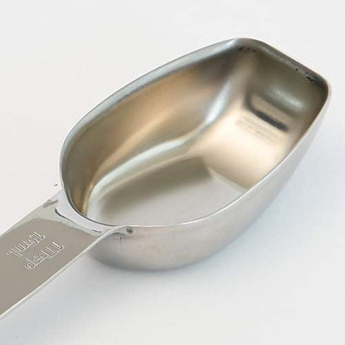 AllSpice Stainless Steel Double Sided Measuring Spoon for Teaspoon and Tablespoon