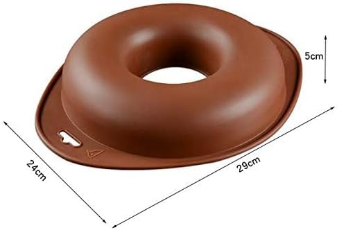 10 inch Silicone Ring Donut Circle Cake Baking Pan for Baking