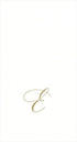 Caspari Pack of 24 White Pearl Paper Linen Guest Towels, Monogram Initial