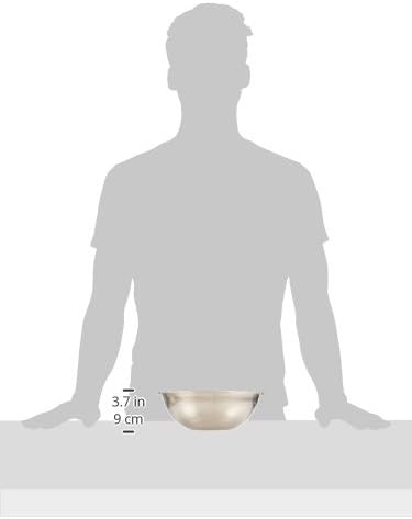4 Quart Stainless Mixing Bowl, Each