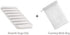 Anwenk 1 Pack Silicone Shower Soap Dish - Flexible Soap Saver Holder for Easy Cleaning, Dry Cleaning - White