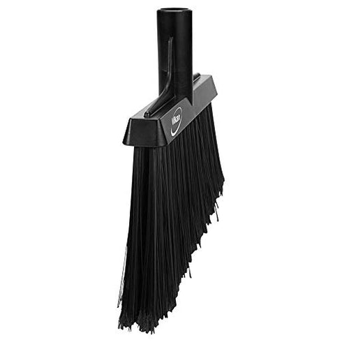 Vikan 29169 Split Bristle Angle Head Broom in Black