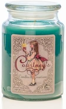 Courtney's Candles Eucalyptus Lavender Maximum Scented Large Jar Candle, 26 oz