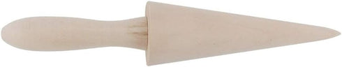 Ice Cream Cone Mold, Wooden Waffle Cone Roller, 9.1in Baking Tool for Pastry