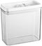 Felli Flip Tite Rectangular Acrylic Food Storage Canister, 91 oz.