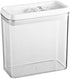 Felli Flip Tite Rectangular Acrylic Food Storage Canister, 91 oz.