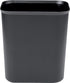 Rubbermaid Commercial Products Fire Resistant Wastebasket, 7GAL/28 QT, Black