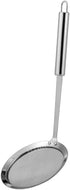 Skimmer Spoon - Stainless Steel Spider Strainer for Cooking, Frying, Skimming Grease, Foam, and Gravy