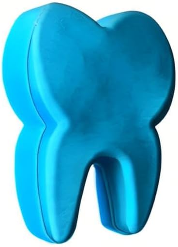 HiParty Tooth Cake Pan, Non-Stick Silicone Baking Mold for Cake, Bread, Mousse, Pie, Flan, Random Color
