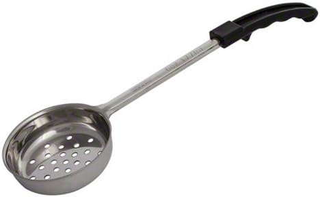 American Metalcraft SPNP6 Perforated Bowl Spooner, Black, 6-Ounces