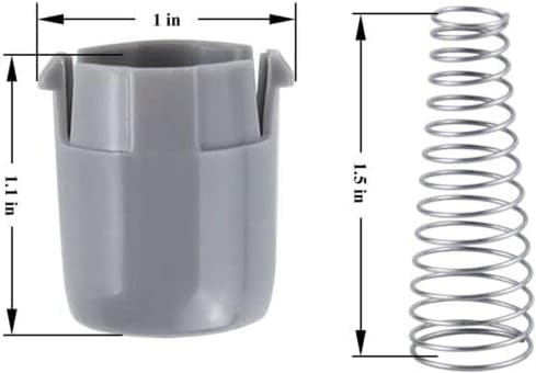 AGM73610701 Washer Magnetic Door Plunger Replacement Part for LG and Kenmore Washers, Replaces AGM73610702, AP5331994