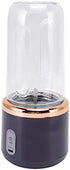 USB Size Blender, 300ml Baby Food Shakes Food Processor Portable Blender with Lid for Travel, Outdoor