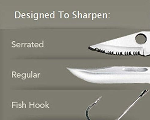 Lansky Spyder Knife Sharpener for Serrated Knives - LTRSP