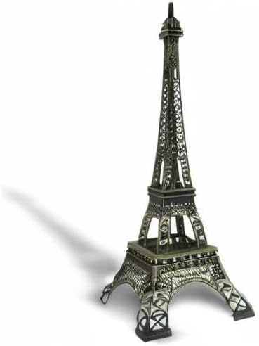 allgala 15" Bronze Eiffel Tower Statue Decor - Alloy Metal