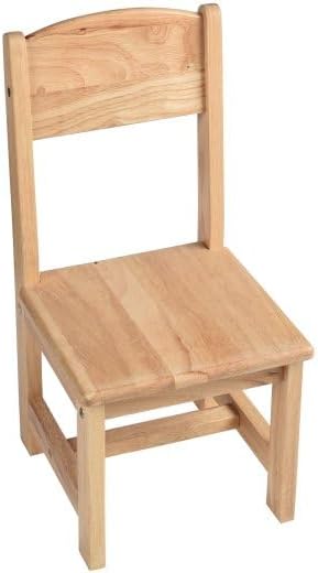 KRP-110 10", Constructive Playthings Classic Rubberwood Chair for Preschool and Classroom Seating, Durable Classroom