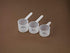 3/8 Cup Long Handle Scoop for Measuring Coffee, Pet Food, Grains, Spices, Pack of 10.