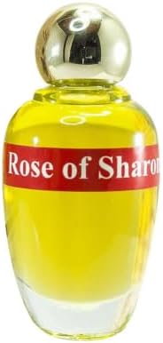 Rose of Sharon Jerusalem Anointing Oil, 0.4 fl.oz (12ml), from the Land of the Bible