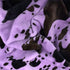 40"x50" Purple Throw Blanket for Girls, Cute Soft Small Fleece Blankets for Bed Nursery Stroller Crib, Lavender Purple