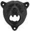 Kipokalor Wall Mounted Bottle Opener - Cast Iron Grizzly Bear Teeth Bite Opener
