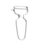 Monaco Classic Swiss Peeler, Carbon Steel Blade, Stainless Steel Handle, Kitchen Tool