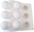 OCPO Kitchen Truffle Silicone Mold for Baking Mousse Cake, Non-Stick & Easy Release, 15-Cavity Truffle Ball Shape