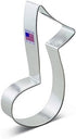 Music Note Cookie Cutter, 5.5", Made in USA by Ann Clark