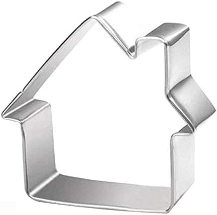 Small House Cookie Cutter - Food Grade Stainless Steel