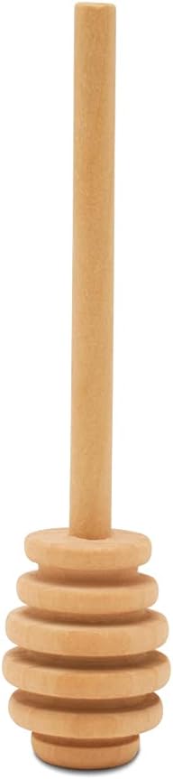 Wooden Honey Dipper Sticks, Honey Comb Wand Stirrers for Tea, Honeycomb Dripper Stir Spoons, Wood Dabber Combs Drizzler