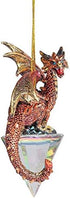 Diamond Dragon 2019 Gothic Holiday Ornament