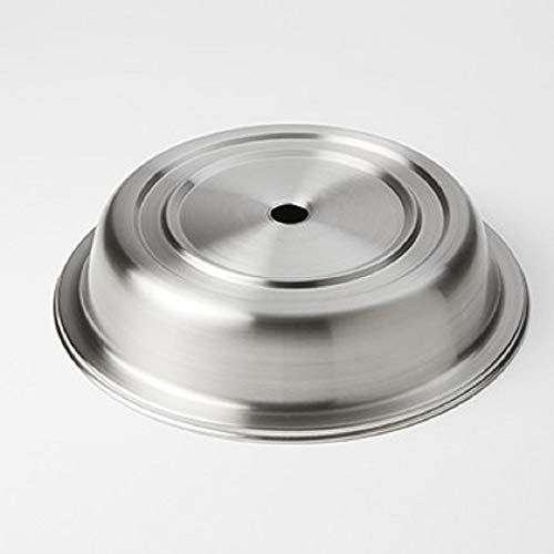 American Metalcraft PC1206R Round Stainless Steel Plate Cover - 11-3/4" to 12-1/16"