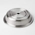 American Metalcraft PC1206R Round Stainless Steel Plate Cover - 11-3/4" to 12-1/16"