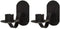 Iron Wall Sconce Black Candle Holder 3.5 Inches Long (2 Pack), 46238