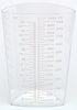 OakRidge Products 1000ml Triangular Graduated Container, Translucent, PP, 10 Count