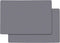 Gartful Gray Silicone Mats, 2PCS Large Heat Resistant Countertop Protector, 25" x 17" Non-Slip Multipurpose Pad