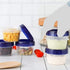 HomeyGear 6-Pack Airtight Food Storage Containers | Leak-Proof, BPA-Free Kitchen Essentials with Screw & Seal Lids |