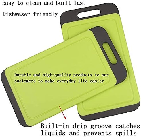 Mini Kitchen Cutting Board Mats, BPA-Free, Dishwasher Safe, Easy Grip Handle, Non Porous (1)