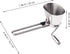 DECHOUS Stainless Steel Parsley Chopper, Manual Mint Herbs Spices Grater, Vegetable Grinding Tool