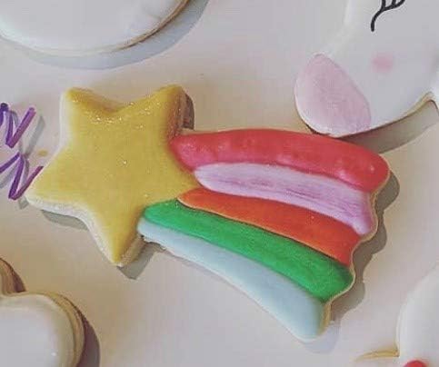 Shooting Star Cookie Cutter - 4", Made in USA by Ann Clark