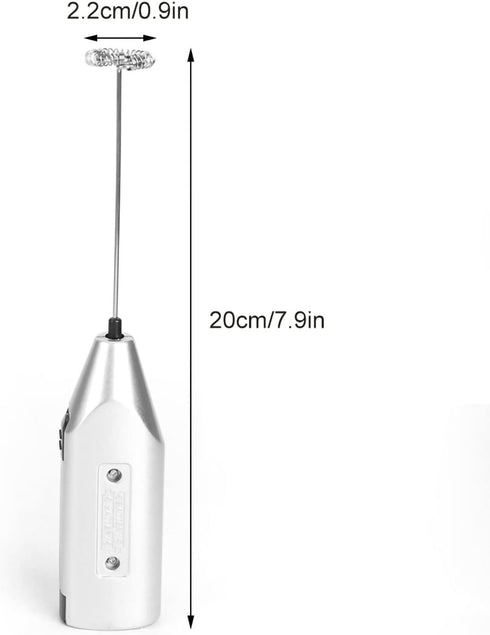Hand Blender Electric Electric Immersion Hand Blender Silver Handheld Electric Eggbeater Coffeek Frother Mixer Blender Household Kitchen Tools by Qiilu